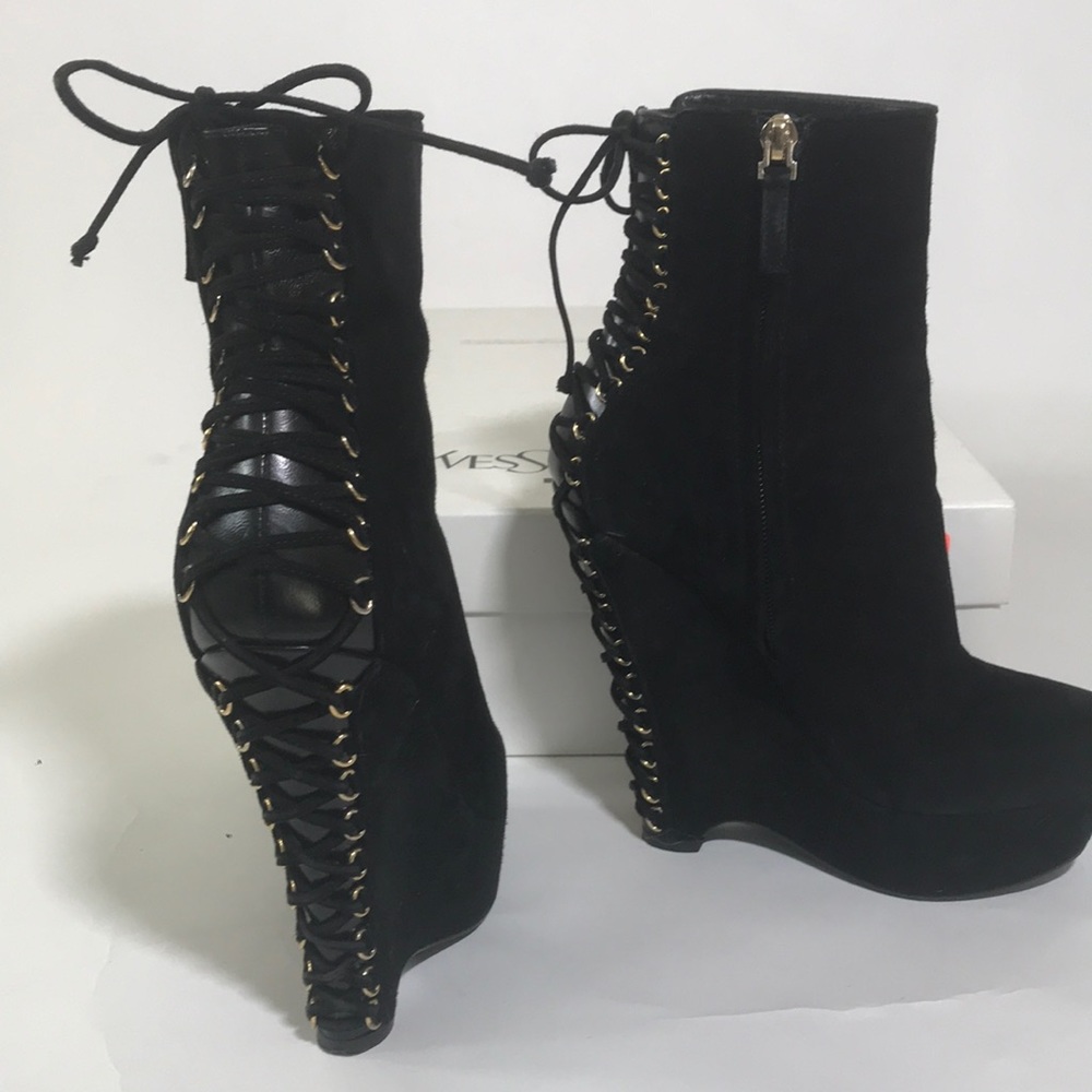 Authentic YSL Booties